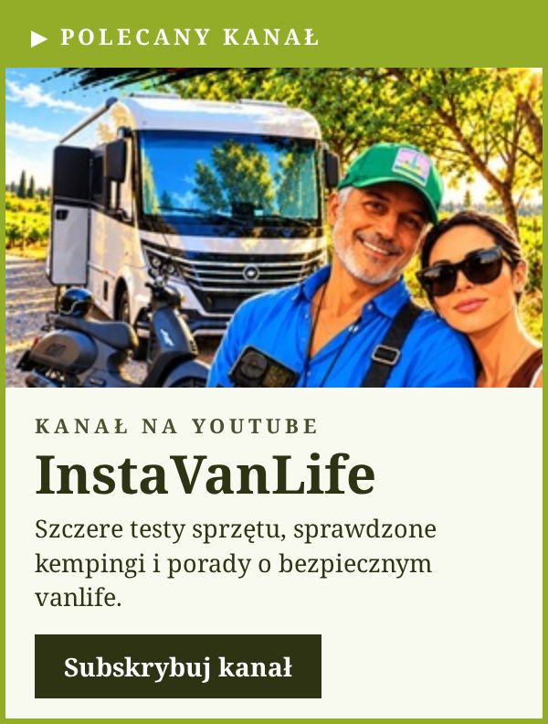 InstaVanLife – kanał o podróżach kamperem na YouTube